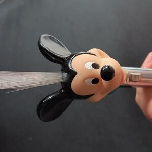 Vintage Disney Mickey Mouse Fiber Optic Light-up Wand